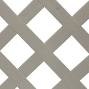 Fantasea White Plastic Lattice Fence 48 In. for Use with Fanta-Sea Pools