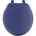thumbnail image 1 of Fantasia 17 Inch Navy Soft Standard Vinyl Toilet Seat, 1 of 3
