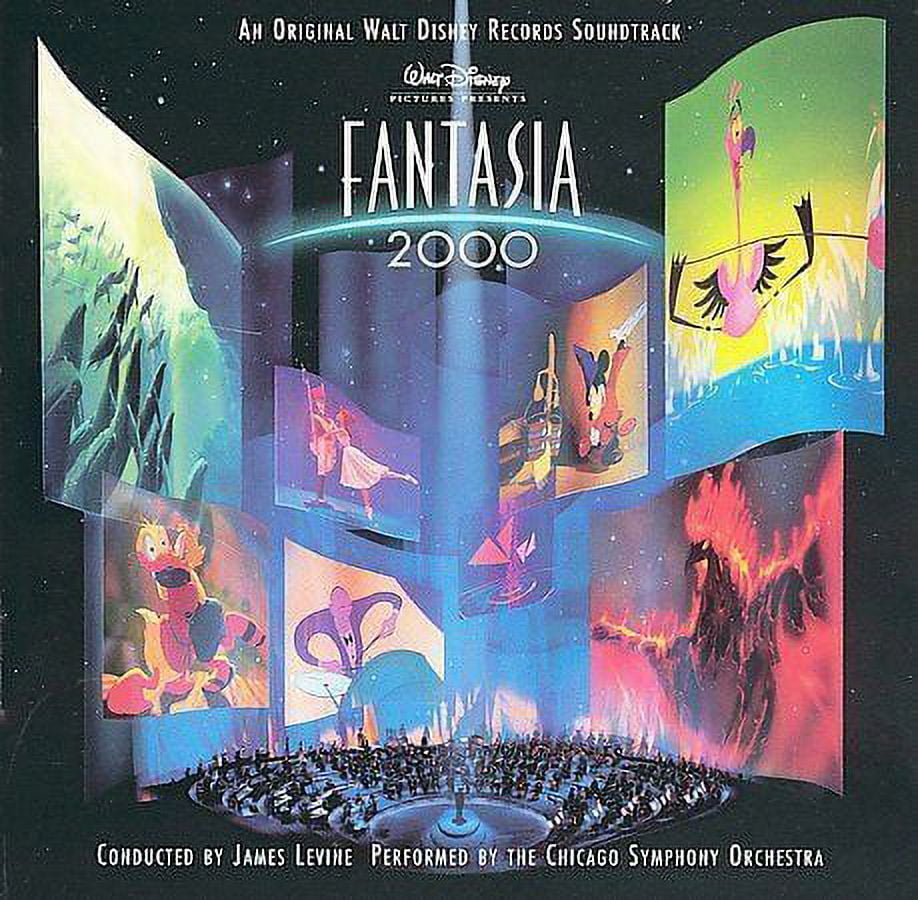 Pre-Owned Fantasia 2000 (An Original Walt Disney Records Soundtrack) by Chicago Symphony Orchestra/James Levine (Conductor/Piano), James (CD, Nov-1999, Disney)