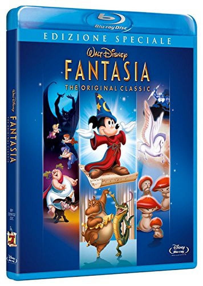 Fantasia Blu-ray 2010 - English Language, DTS 7.1 HD MA