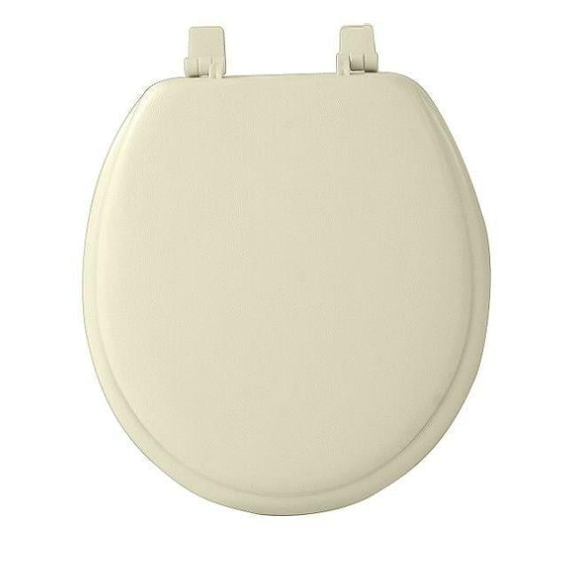 Fantasia 17 Inch Bone Soft Vinyl Toilet Seat