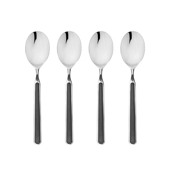 Fantasia American Coffee Spoon Set - 4 Pcs. - Black