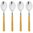 thumbnail image 1 of Mepra S.P.A. 10O744407 4 Piece 5.25 in. Dia Fantasia Coffee Spoon Set - Mustard, 1 of 1