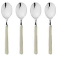 thumbnail image 1 of Mepra S.P.A. 10T644407 4 Piece 5.25 in. Dia Fantasia Coffee Spoon Set - Turtle-dove, 1 of 1