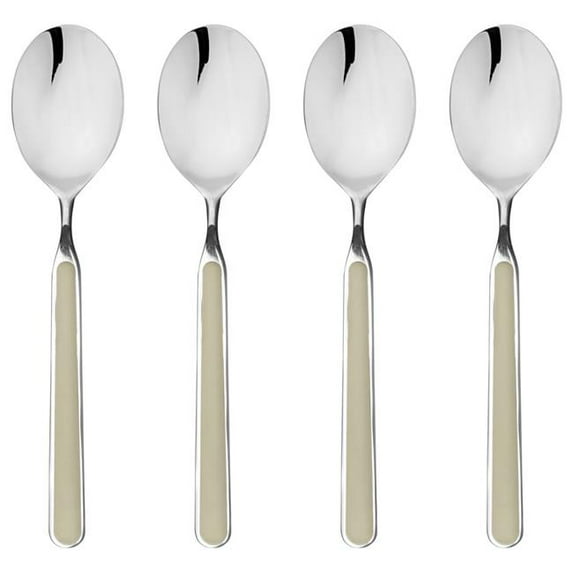 Mepra S.P.A. 10T644407 4 Piece 5.25 in. Dia Fantasia Coffee Spoon Set - Turtle-dove
