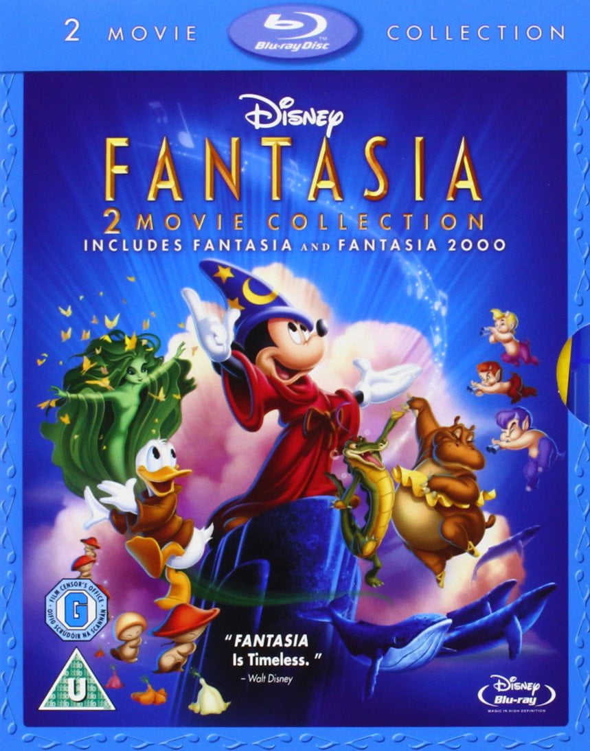 Fantasia　(Blu-ray)　2-Movie　Fantasia　2000:　Collection