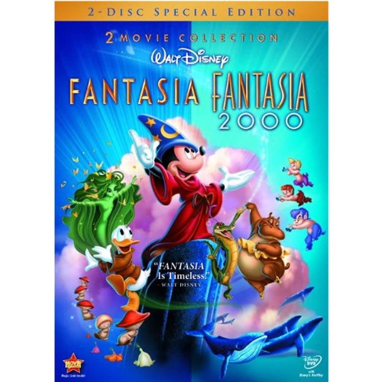 Disney's Fantasia & Fantasia 2000 Special Edition (DVD) - Walmart.com