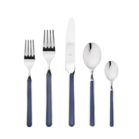 MEPRA Fantasia 5-Piece Flatware Set, Cobalt