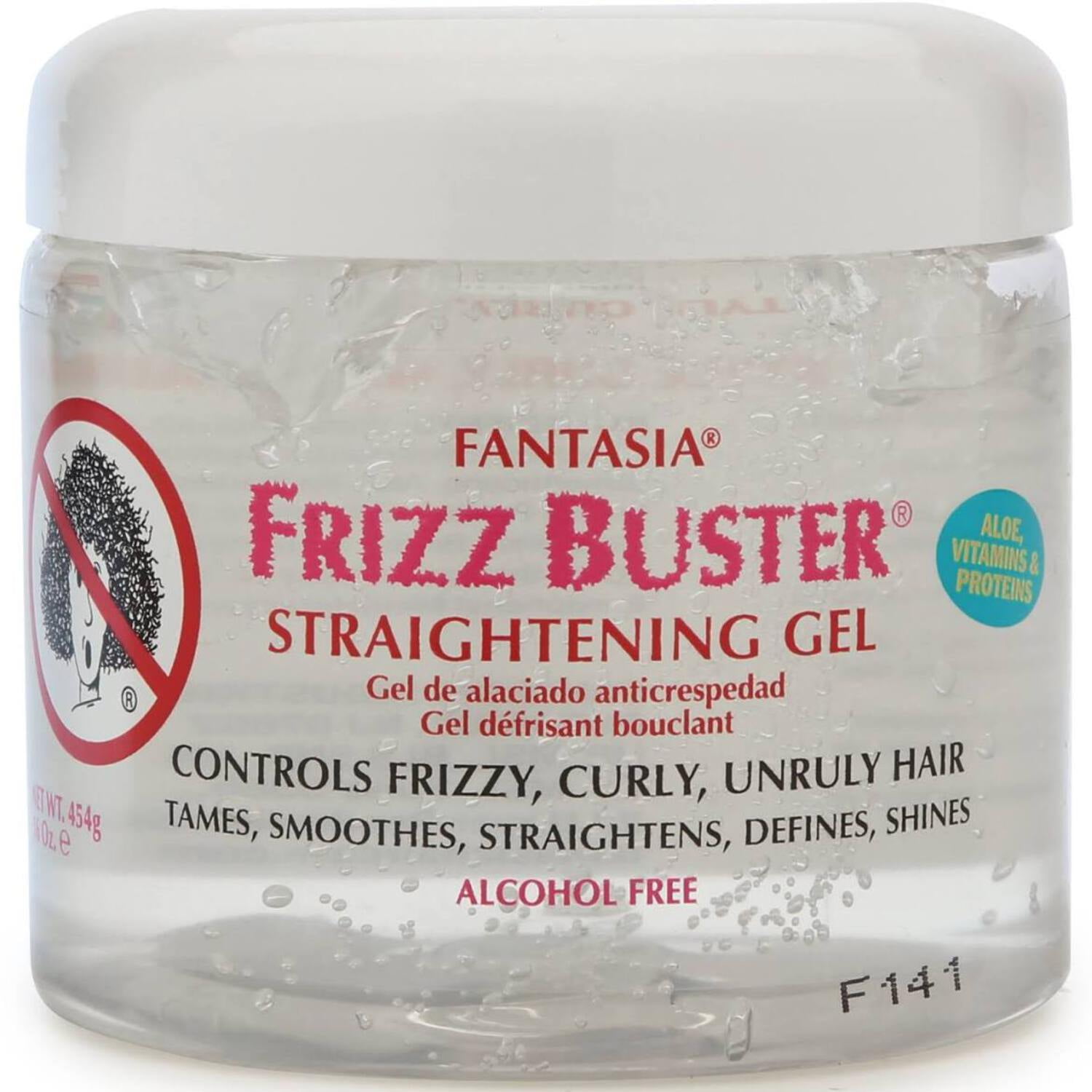 Fantasia Frizz Buster Straightening Gel, 16 Oz.