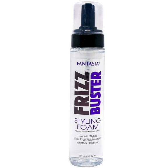 Fantasia Frizz Buster Styling Foam, 8.5 Oz.,Pack of 2