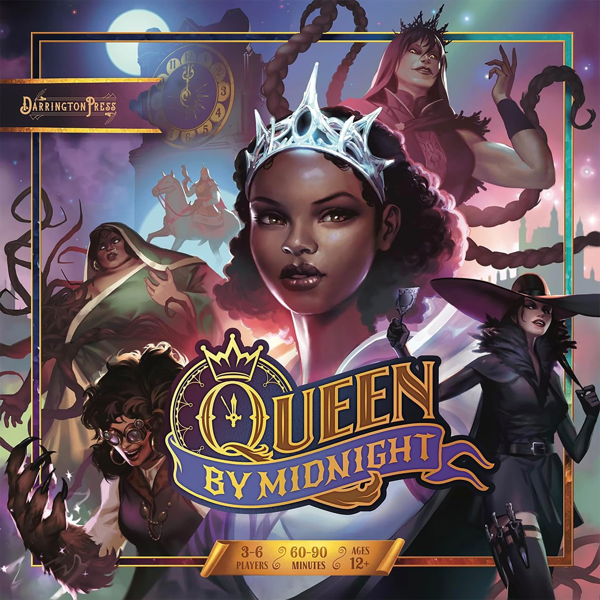 Reina a Medianoche: Queen By Midnight Deck-Building Card Game for