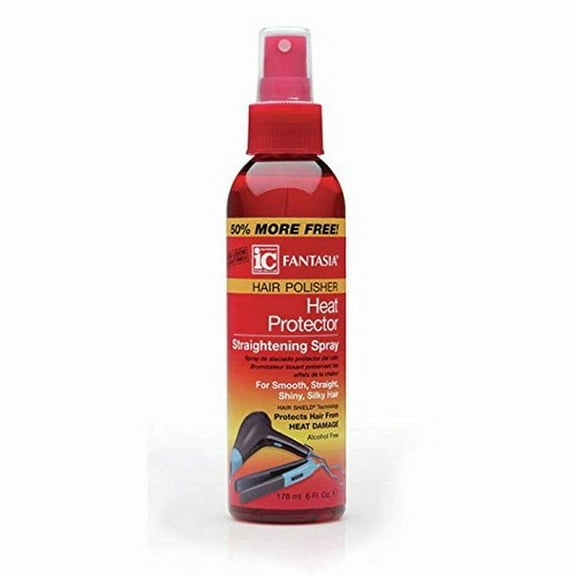 Fantasia Heat Protector Straightning Spray, 6 Oz, 6 Pack