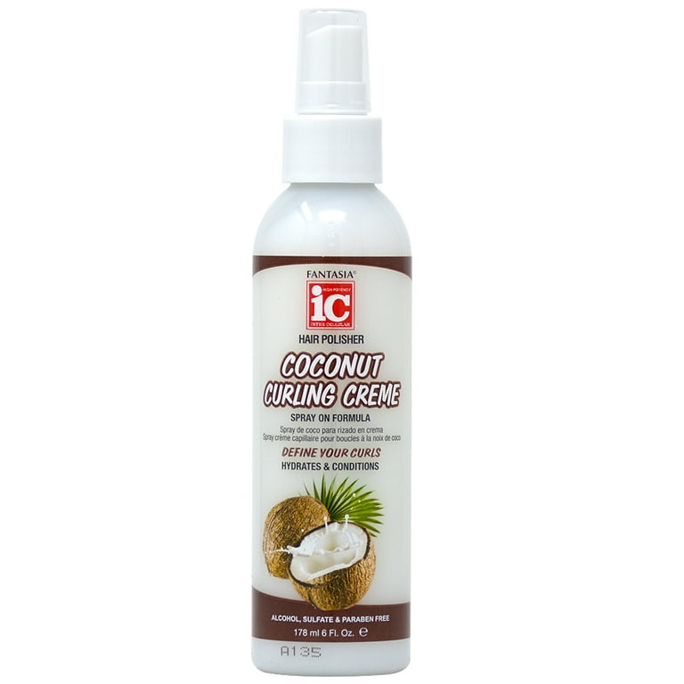 FANTASIA IC Coconut Curling Cream Spray (6oz) FANTASIA IC Coconut Curling Cream Spray (6oz)