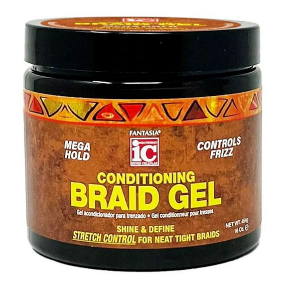 Fantasia IC Conditioning Braid Gel, 16 oz, Pack of 3
