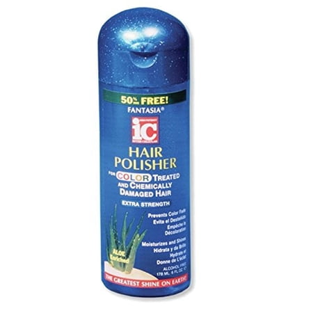 Fantasia IC Extra Strength Hiar Polisher For Color Treated Hair 6 Oz, 3 Pack