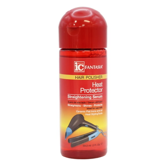 Fantasia IC Hair Polisher Heat Protector Straightening Serum, 2 Oz, Pack of 24