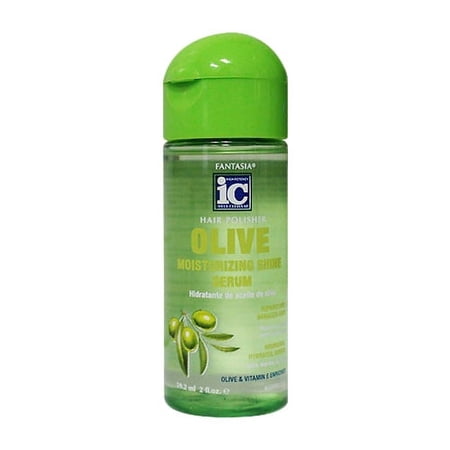 Fantasia IC Hair Polisher Olive Moisturizing Shine Serum 2 Oz