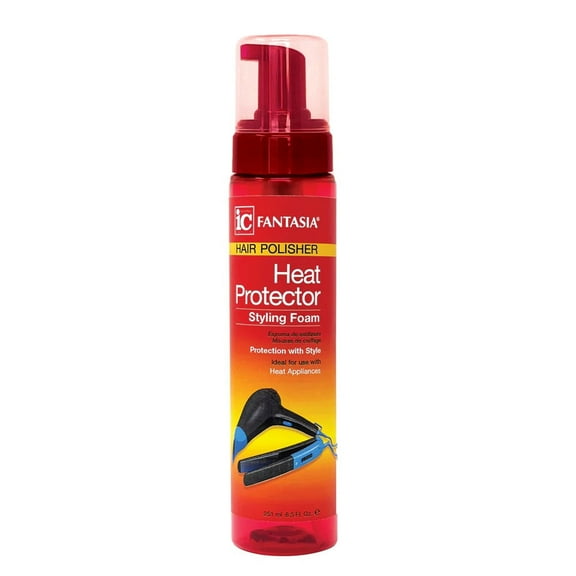 Fantasia IC Heat Protector Styling Foam, 8.5 Oz.,Pack of 2