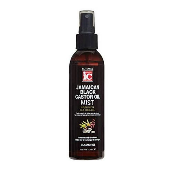 Fantasia IC Jamaican Black Castor Oil Mist infused with Tea Tree Oil, 6 oz