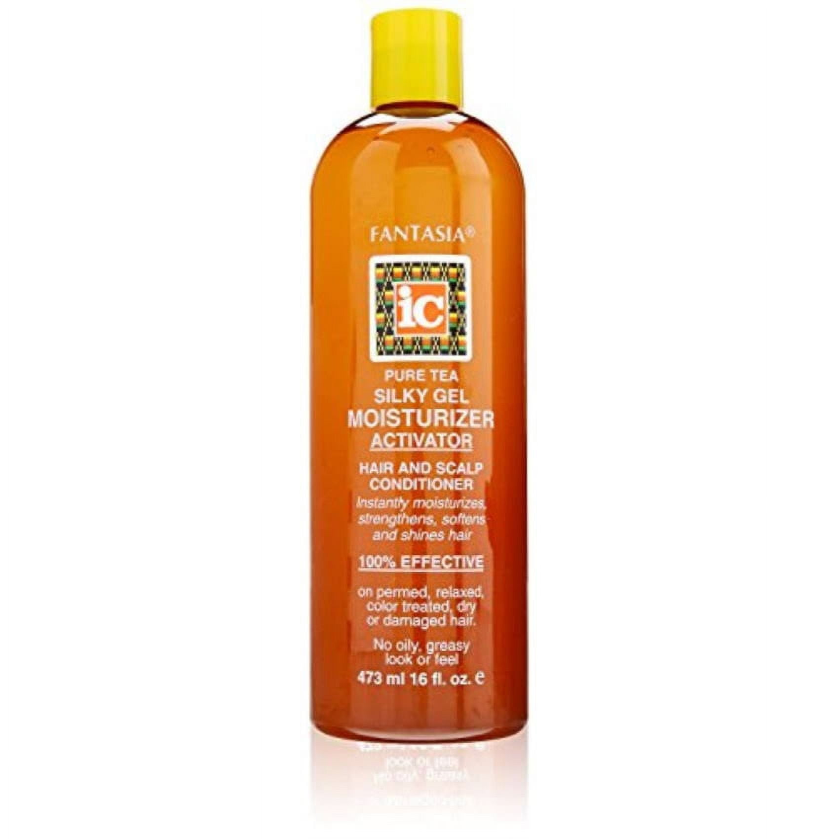 Fantasia IC Pure Tea Silky Gel Moisturizer Activator, 16 Oz,Pack
