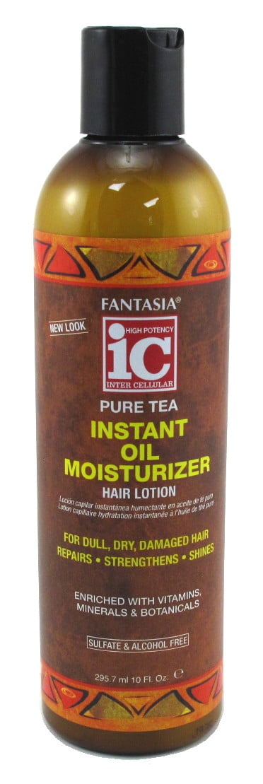 Fantasia Ic Pure Tea Instant Oil Moist Hair Lotion 10oz (Pack of 3)