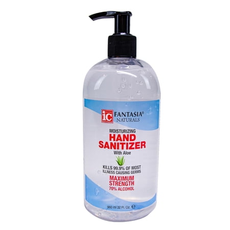 Fantasia Naturals Hand Sanitizer Gel 32oz