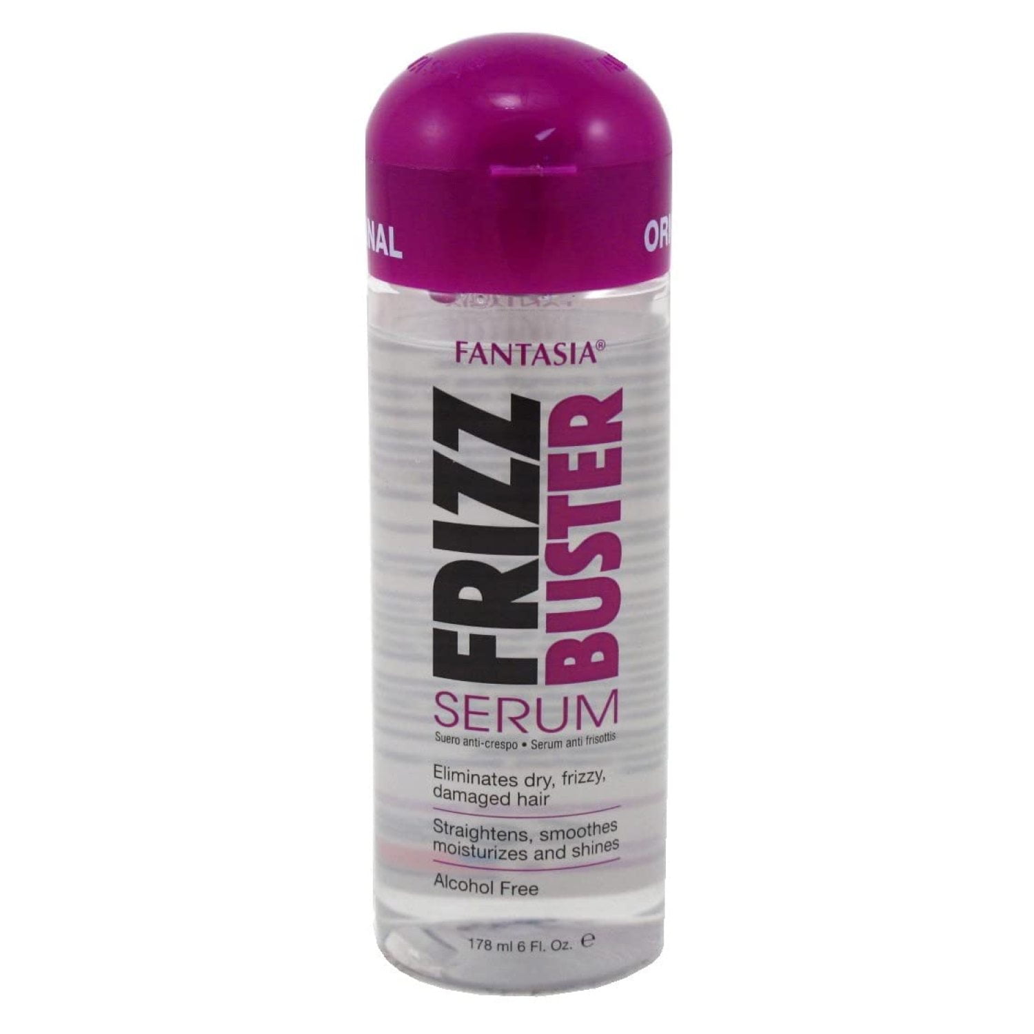 Fantasia Serum Frizz Buster 6 Ounce Bonus (177ml) (6 Pack)