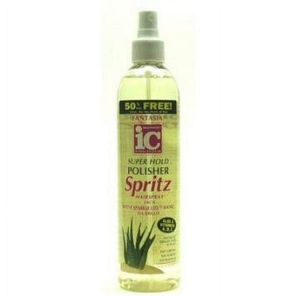Fantasia Spritz Super-Hold 12oz Bonus Pump Clear (2 Pack)
