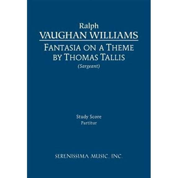 Fantasia on a Theme of Thomas Tallis: Study score (Paperback)
