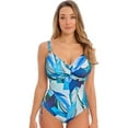 thumbnail image 1 of Fantasie Aguada Beach Underwire Twist Front Swimsuit with Adjustable Leg FS502931, 1 of 4