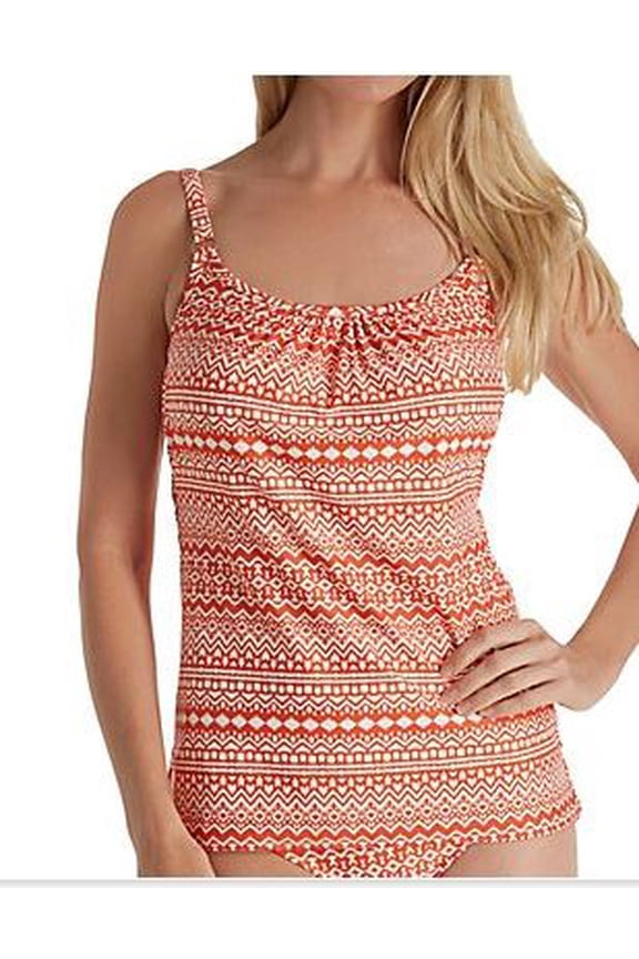 Grenadine Sidari Underwire Scoop Neck Tankini Swim Top SIZE US 34DDD