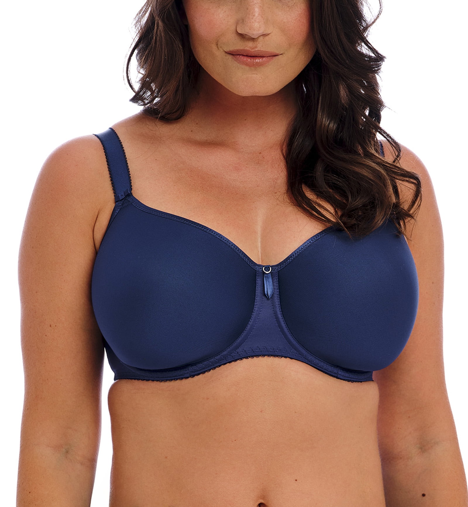 【美品】Bristol F.C.R.B. ネイビー M size Fantasie Rebecca Essentials Molded Spacer Underwire Bra (101310