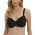 thumbnail image 1 of Fantasie Rebecca Essentials Molded Spacer Underwire Bra (101310),36FF,Black, 1 of 5