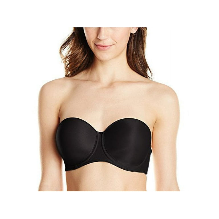 Fantasie Women's Smoothing Moulded Strapless Bra, Black, 42D, Black, Size  42D