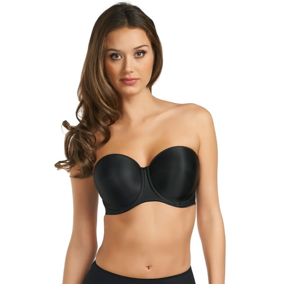 Fantasie Women's Smoothing Moulded Strapless Bra FL4530, Black, 36G