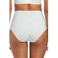 thumbnail image 1 of Fantasie Womens Illusion High Waist Brief, M, White, 1 of 8