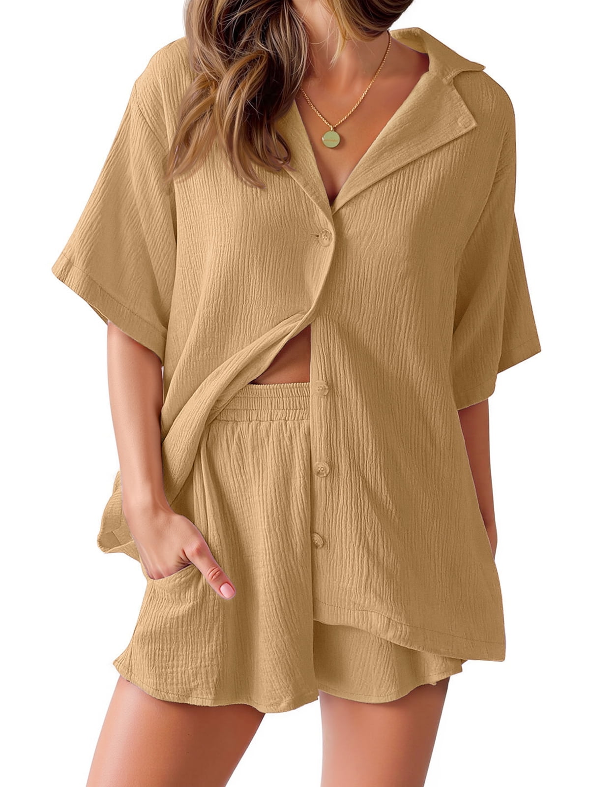 Double Take Floral Long Sleeve Top and Shorts Loungewear Set