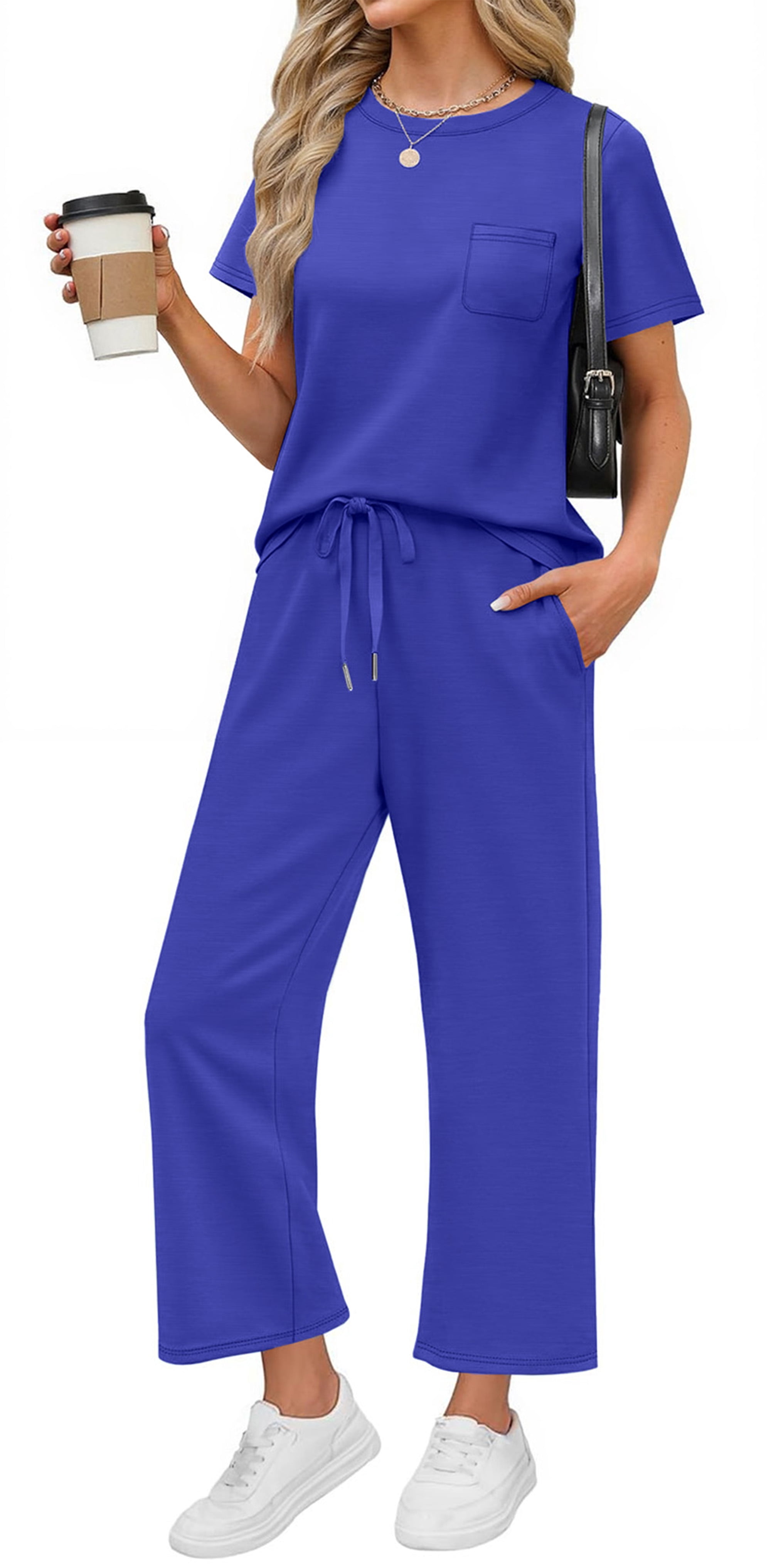 Fantaslook 2 Piece Sets for Women Casual Summer Travel Vacation Outfits ...