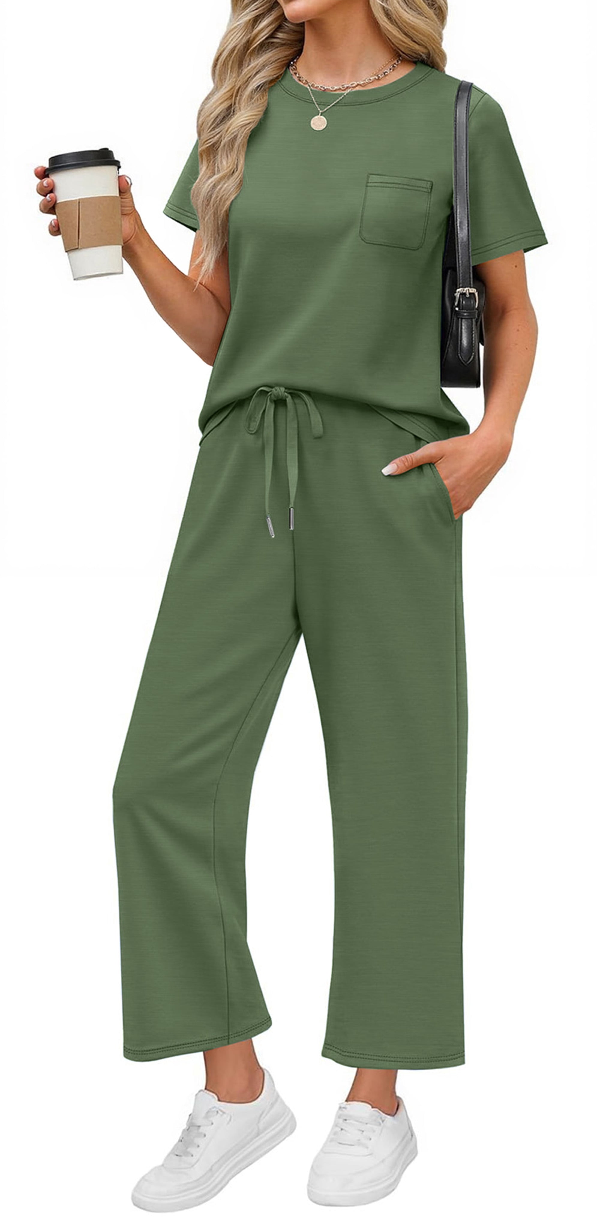 Fantaslook 2 Piece Sets for Women Casual Summer Travel Vacation Outfits ...