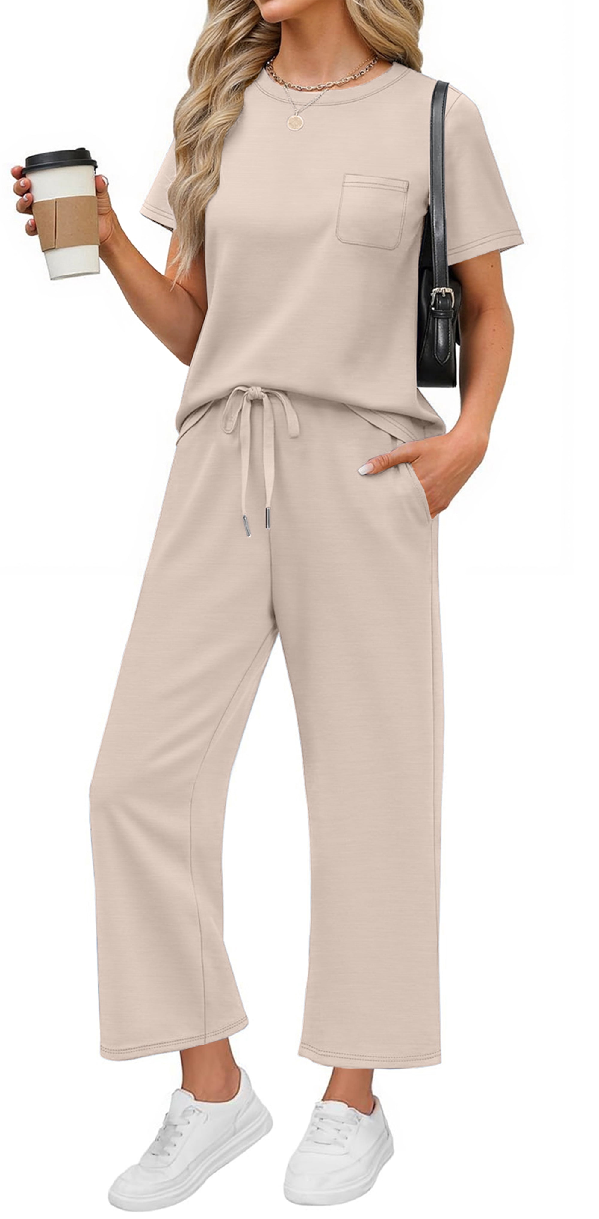 Fantaslook 2 Piece Sets for Women Casual Summer Travel Vacation Outfits ...