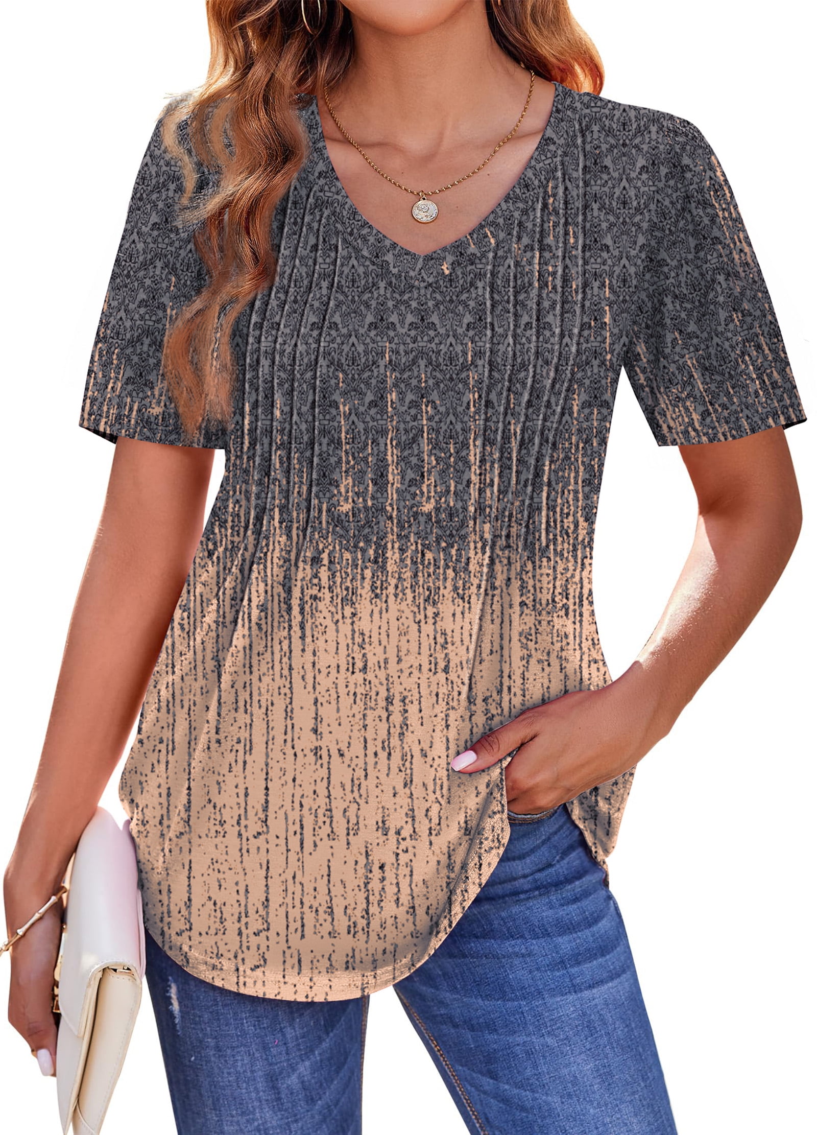 Fantaslook Blouses For Women Dressy Casual V Neck Tunic Tops Summer fantaslook-blouses-for-women-dressy-casual-v-neck-tunic-tops-summer