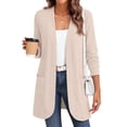 thumbnail image 1 of Fantaslook Cardigan Sweaters for Women Long Sleeve Open Front Cardigan with Pockets Casual Dressy Lightweight Fall Sweaters, 1 of 8