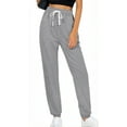 thumbnail image 1 of Fantaslook Casual Womens Sweatpants Lounge Travel Pants Elastic Waist Drawstring Joggers with Pockets Athletic Outfits, 1 of 9