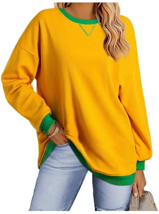 Yellow sweatshirt walmart cheap