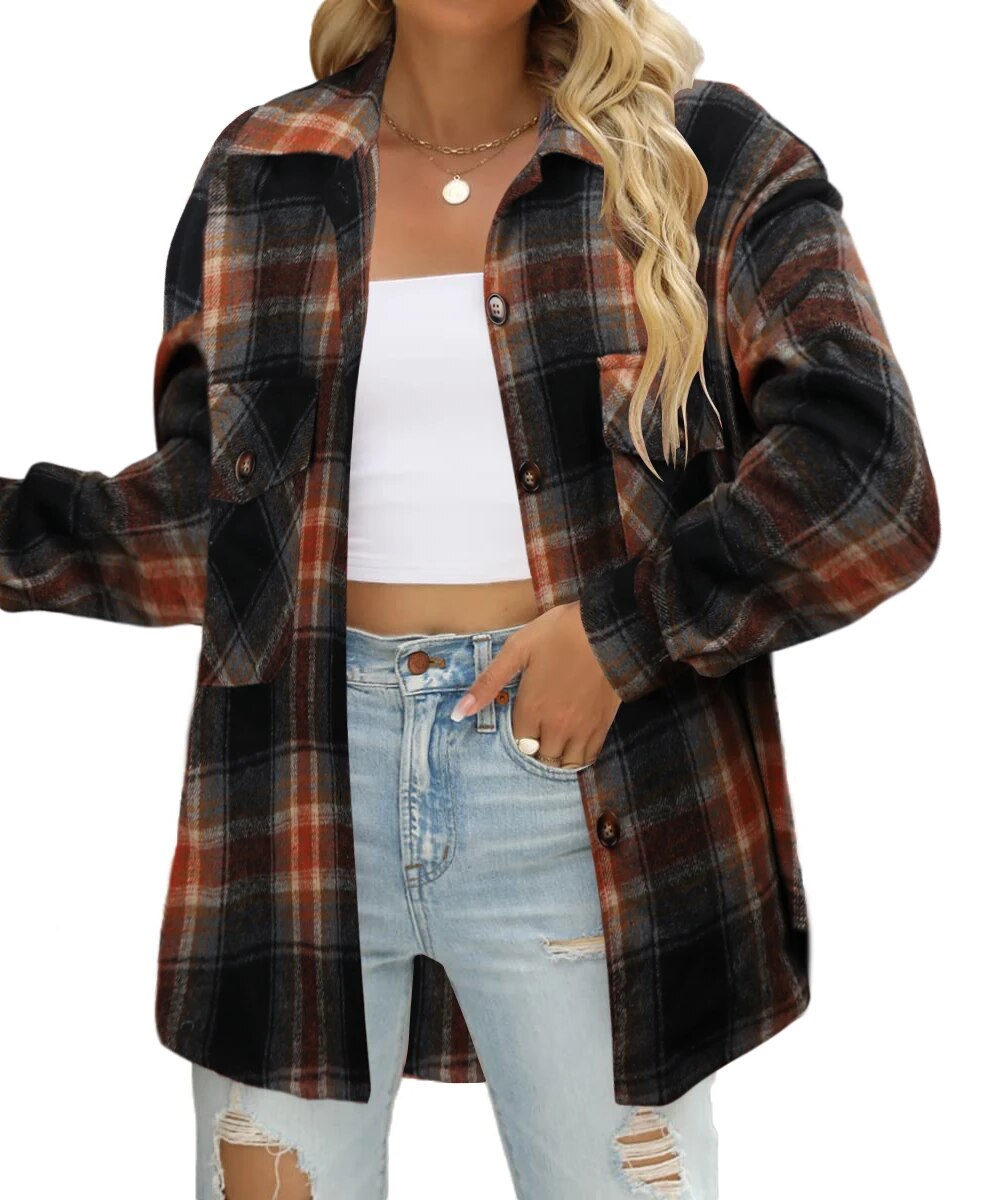 Pier 17 Button Down Shirts for Women, Fitted Long Sleeve Tailored Shirt