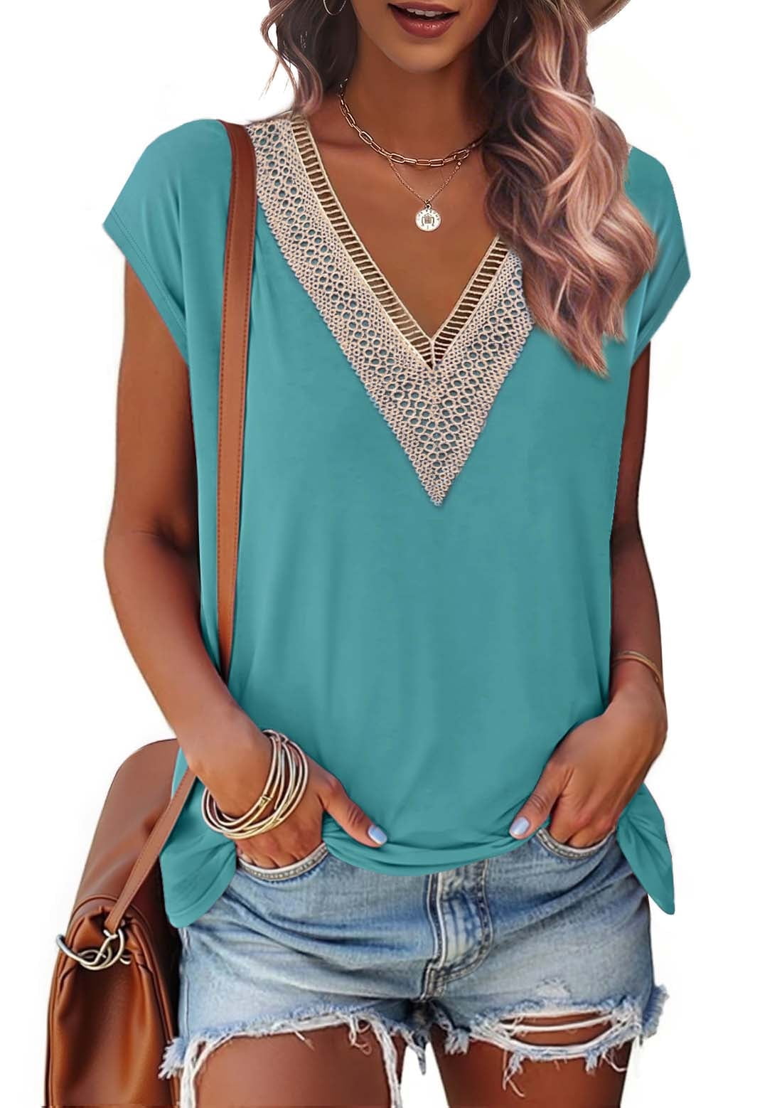 トップス HOLIDAY WASHED CHECK DRAWSTRINGS SHIRT The Sea Green Chelsen Stretch Gingham Dress Shirt – Ledbury