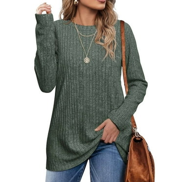 Fantaslook Sweatshirts for Women Crewneck Casual Long Sleeve Shirts ...