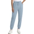 thumbnail image 1 of Fantaslook Scubaknit Pants for Women Elastic Waist Drawstring Tapered Lounge Pants with Pockets Casual Joggers, 1 of 8