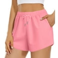thumbnail image 1 of Fantaslook Womens Shorts High Waisted Athletic Shorts Casual Sweat Shorts Elastic Drawsting Running Shorts With Pockets, 1 of 9