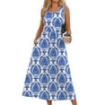 thumbnail image 1 of Fantaslook Summer Dresses for Women Sleeveless Casual Long Dress Beach Vacation Sundresses with Pockets, 1 of 10